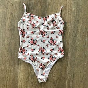 NWT Floral Bodysuit